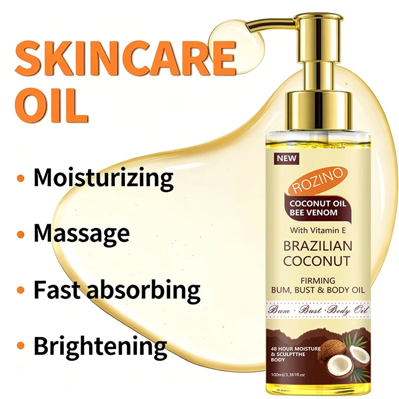 Brazilian Coconut Body Oil - Hydrating & Firming
