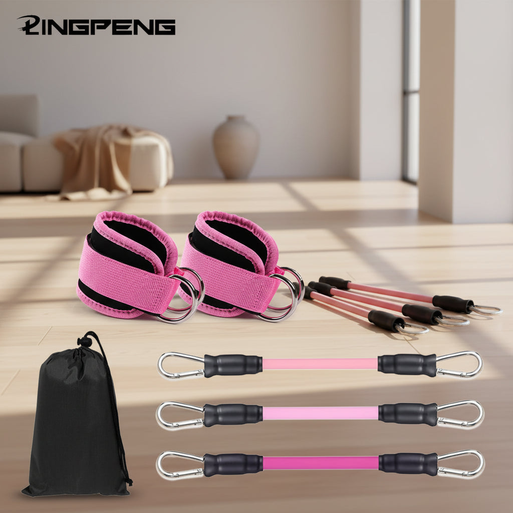 Ensemble de Sangles de Résistance pour Chevilles - Fitness