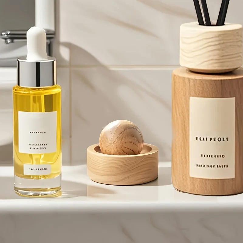 Diffuseur d'Huiles Essentielles en Bois - Voiture & Maison
